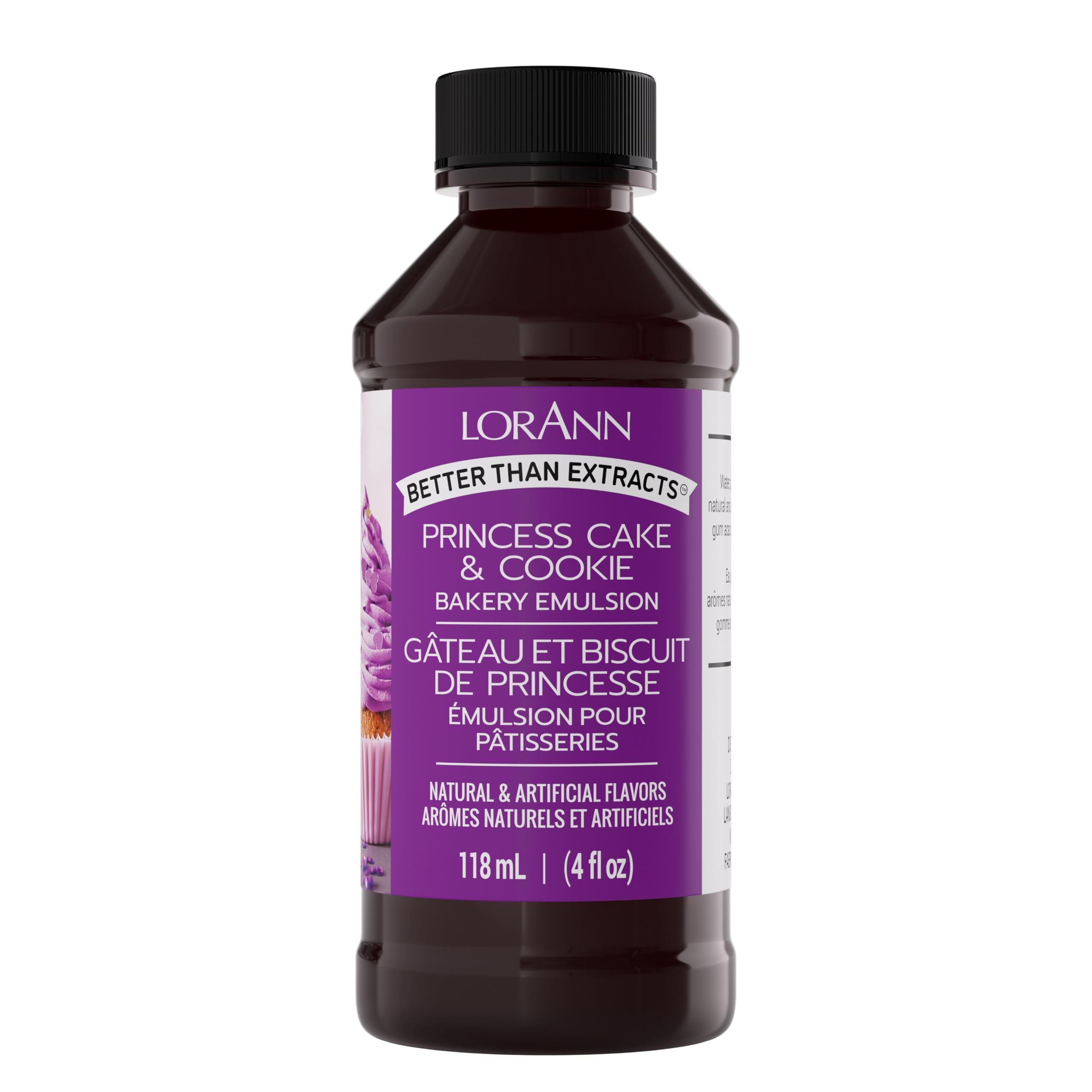 LorAnn OilsPrincess Cake and Cookie Bakery Emulsion: Regal Flavor Blend, Perfect for Enhancing Sweet, Cake-like Undertones in Baked Goods, Gluten-Free, Keto-Friendly, Unique Flavor Blend Essential