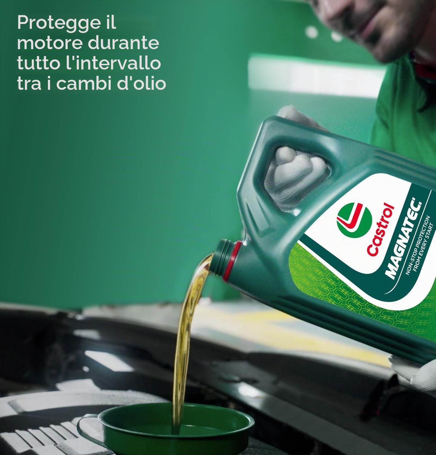 CASTROL Olio motore Magnatec 5W-30 Olio sintetico olio 5 L Compatibilità con RENAULT Twingo 1 C06, NISSAN Qashqai/Qashqai +2 I J10, NJ10, OPEL Corsa D Hatchback S07 Mokka/Mokka X J13
