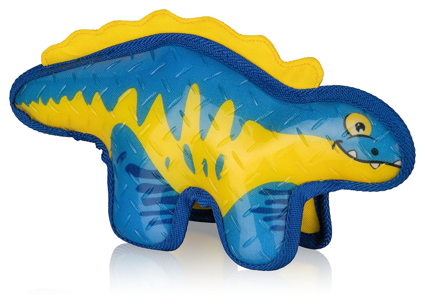 Knuffelwuff Dog Toy Dinosaur Brachiosaurus Made of Rubber and Fabric