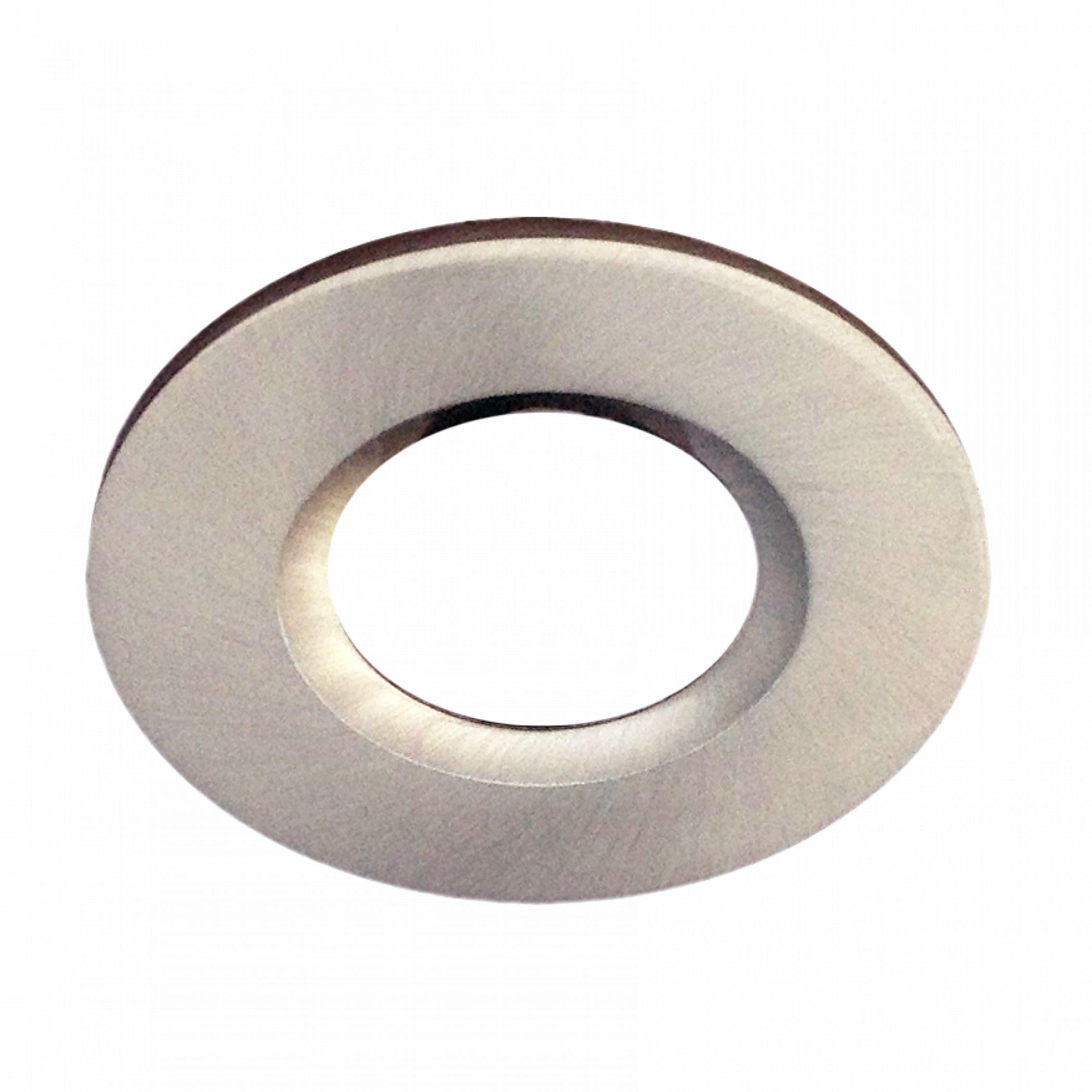 Silver Brushed Nickel Bezel Cover For Elan Low Energy 10w Cob Downlight Units
