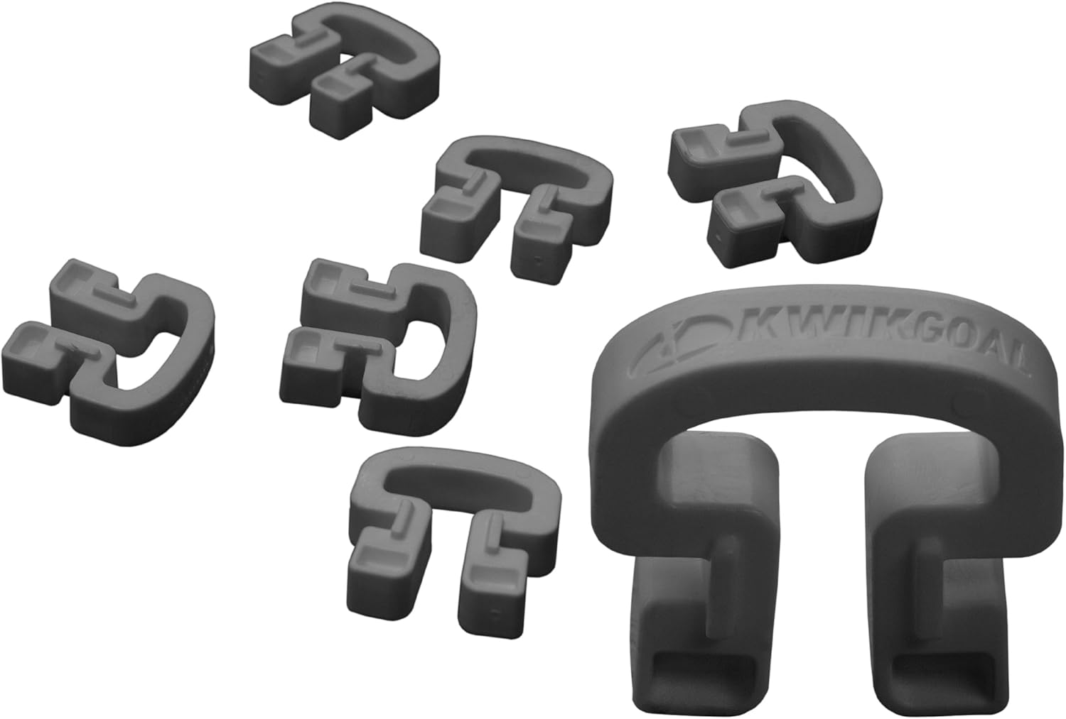 Kwik Goal Kwik Lock Net Clips (Pack of 100), Black