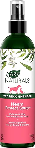 Ark Naturals Neem Protect Spray, alivia la picazón y la irritación en gatos y perros, botella de spray de 8 onzas