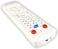 Vista 3 de TeKswamp Proyector de vídeo Control remoto (blanco) para Epson Home Cinema 5030UB