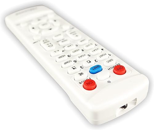 Miniatura 3 de Reemplazo de video proyector de control remoto para ViewSonic PJD5553LWS (negro)