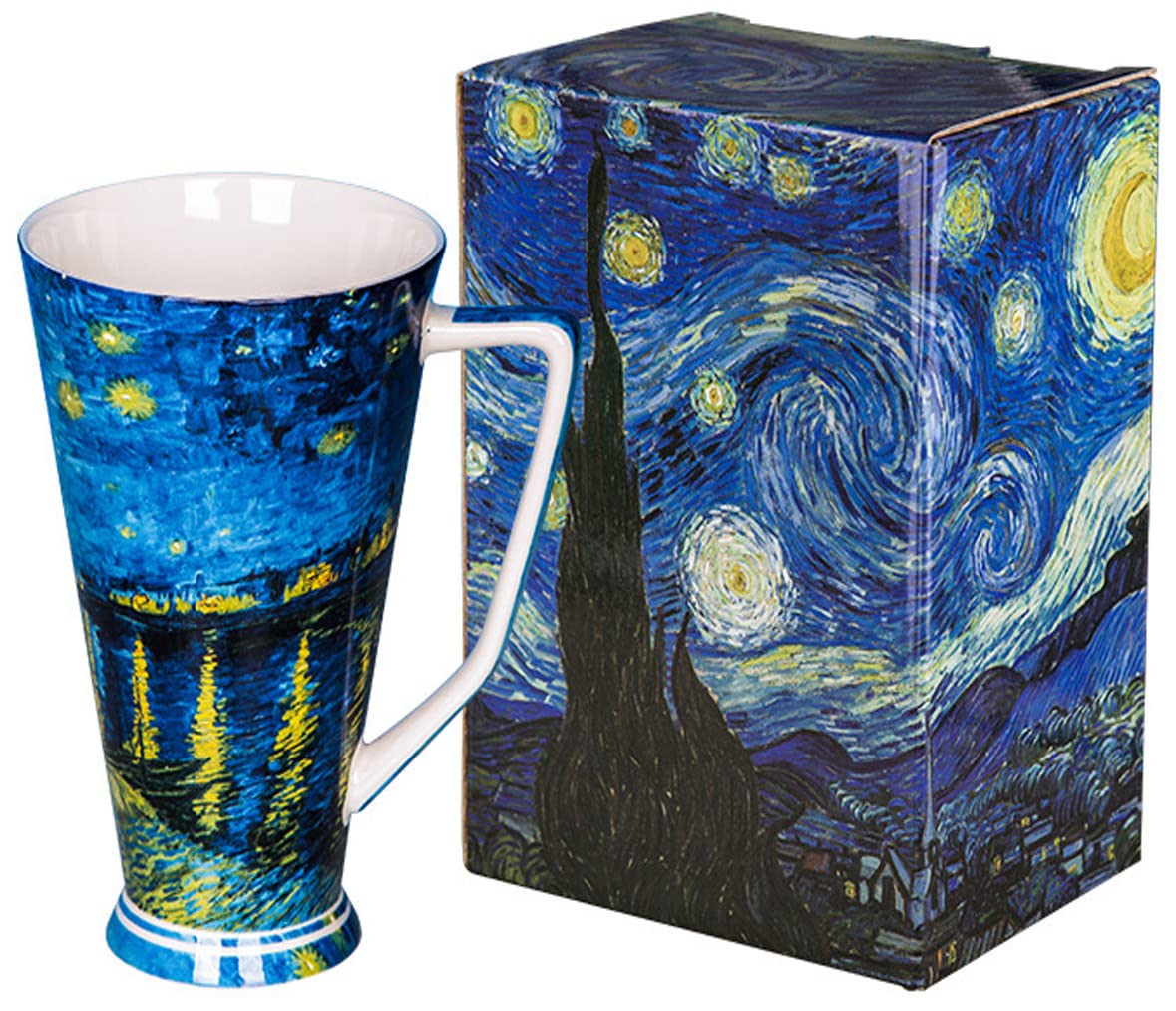 Tazze e piattini in porcellana Tien Thun con immagini di Vincent van Gogh - Italia