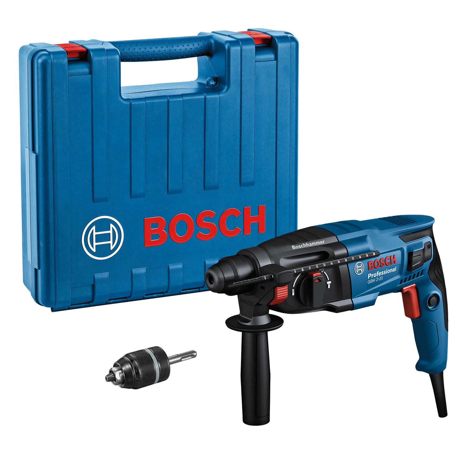 Bosch Professional GBH 2-21, perforateur burineur SDS plus, 720W, 1200 tr/min