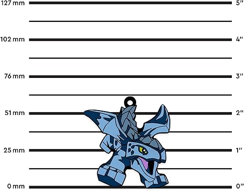 Miniatura 2 de Lego Ninjago - Imán decorativo de silicona para refrigerador, Riyu (53349), imán de 3 pulgadas de alto para casillero de estudiantes o decoración de