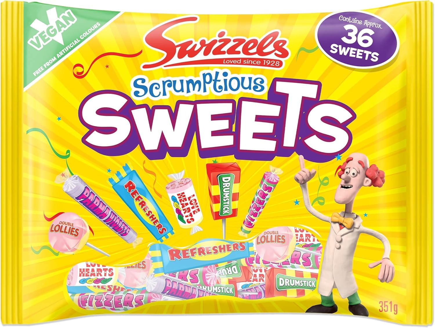 Amazon.com : Swizzels Matlow Scrumptious Sweets 351g (Pack of 1