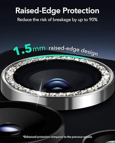 Miniatura 200 de ESR Protector de lente de cámara para Samsung Galaxy S23 Ultra, accesorios para Samsung S23 Ultra, vidrio templado ultrafino resistente a