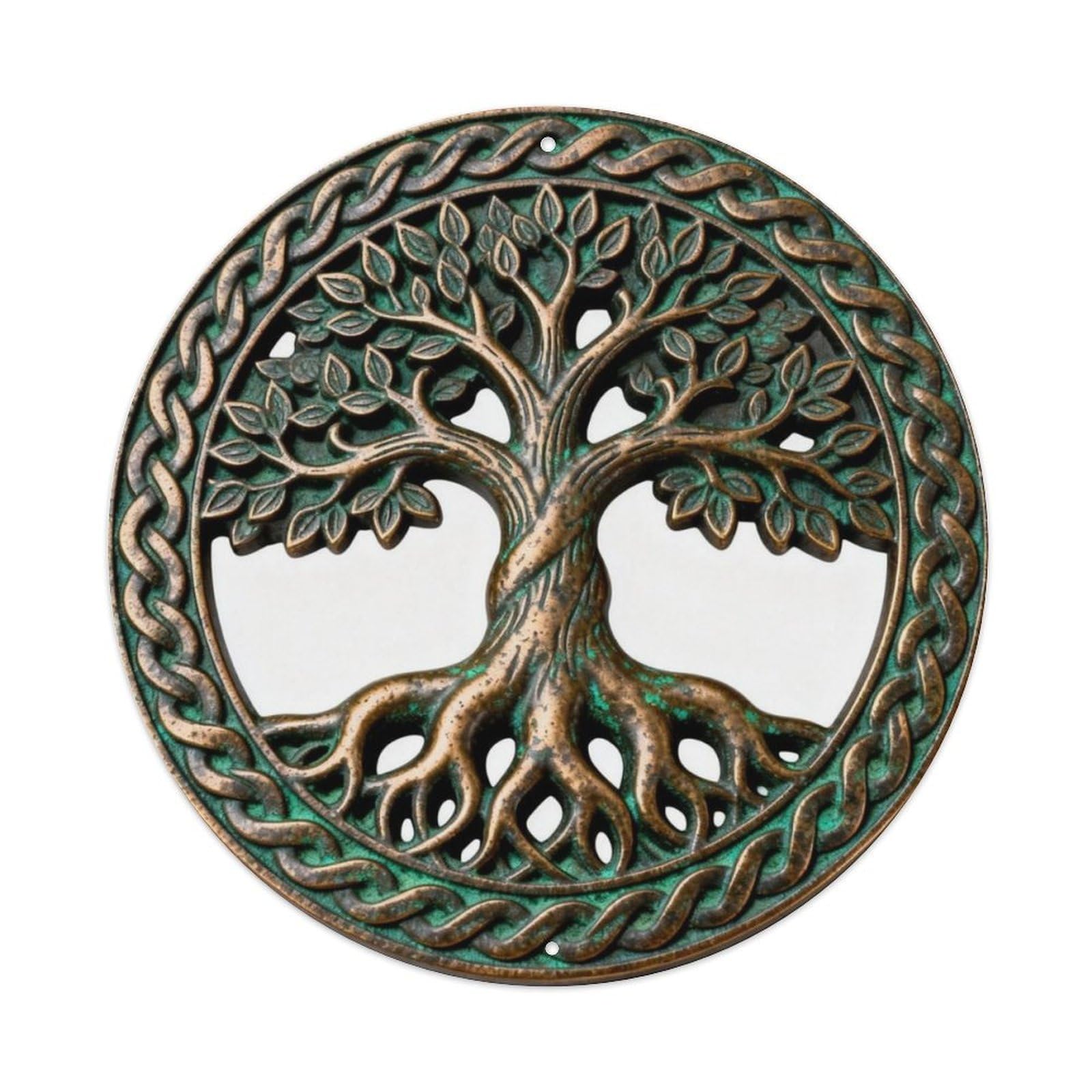 Celtic Tree Of Life Roots Metal Tin Sign Plaque