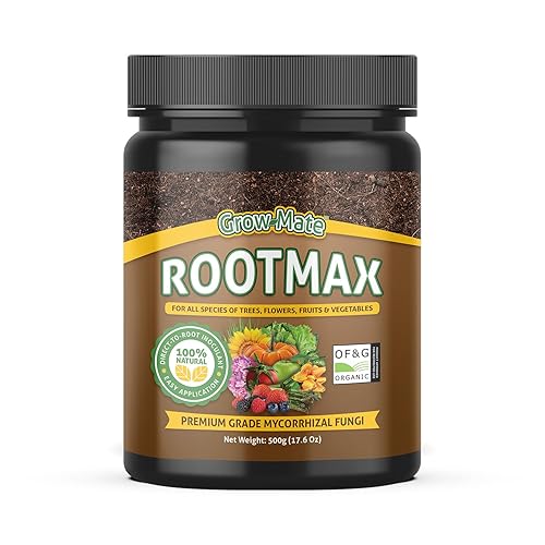 RootMax - Polvo de enraizamiento de hongos micorrícicos  50 veces más potente que la hormona de enraizamiento para esquejes  Fórmula mejorada para