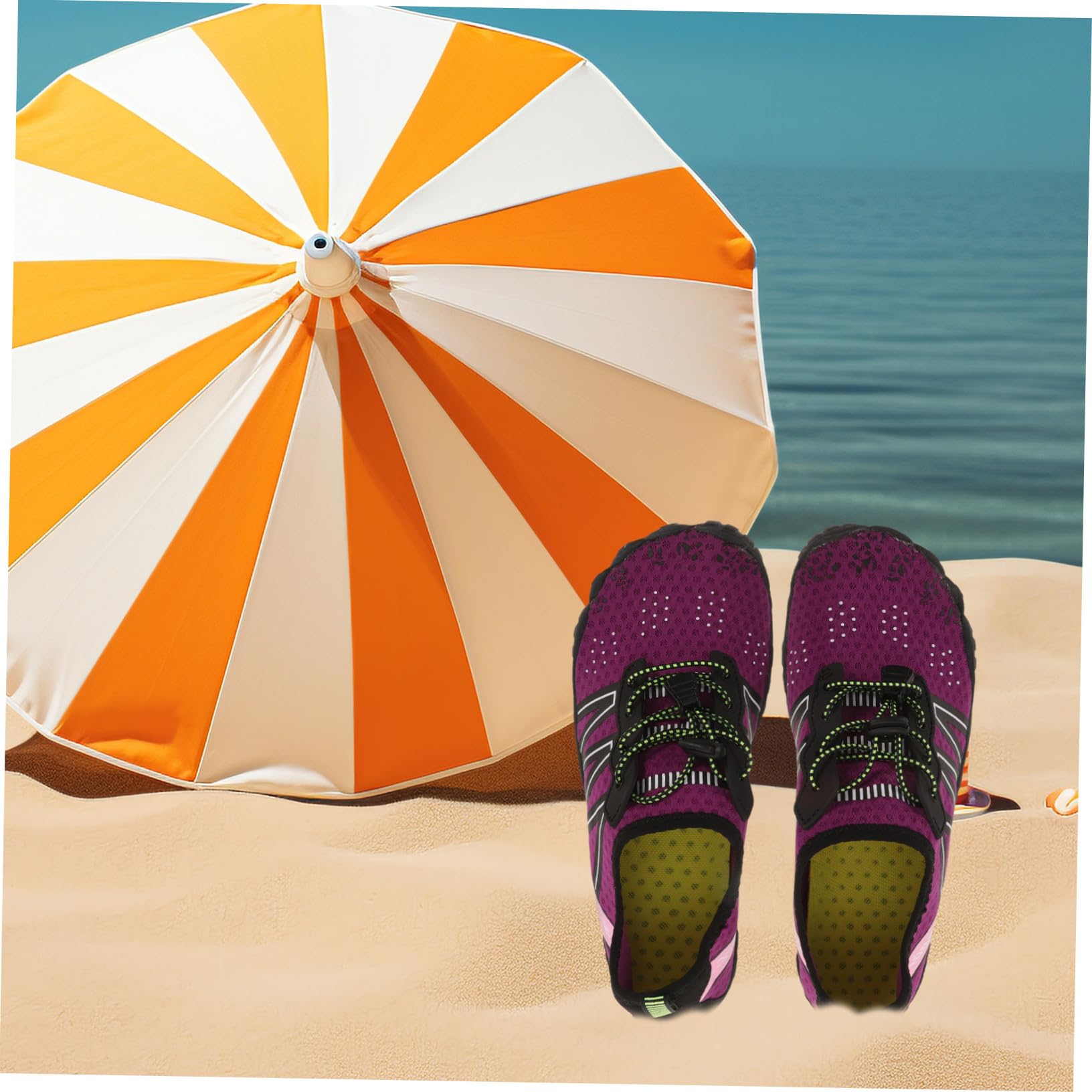 Healeved Leichte Schnell Trocknende Wasserschuhe Unisex Langlebige Badeschuhe für Herren Damen rutschfest Atmungsaktiv Geeignet für Strand Pool Fluss und Outdoor aktivitäten