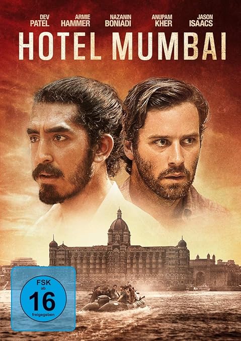 Hotel Mumbai [Alemania] [DVD]: Amazon.es: Dev Patel, Armie Hammer, Jason Isaacs, Nazanin Boniadi, Anthony Maras, Dev Patel, Armie Hammer: Películas y TV