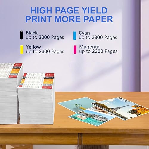 Miniatura 4 de Tounker TN227BK/C/M/Y Cartuchos de tóner de alto rendimiento compatibles con Brother TN227 TN227BK TN-227 TN223 TN223BK para impresora MFC-L3770CDW