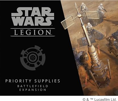 Star Wars: Legion Priority Supplies BATTLEFIELD EXPANSION - Tabletop Miniatures Game, Strategy Game for Kids and Adults, Ages 14+, 2 Players, 3 Hour Playtime, Made by Atomic Mass Games