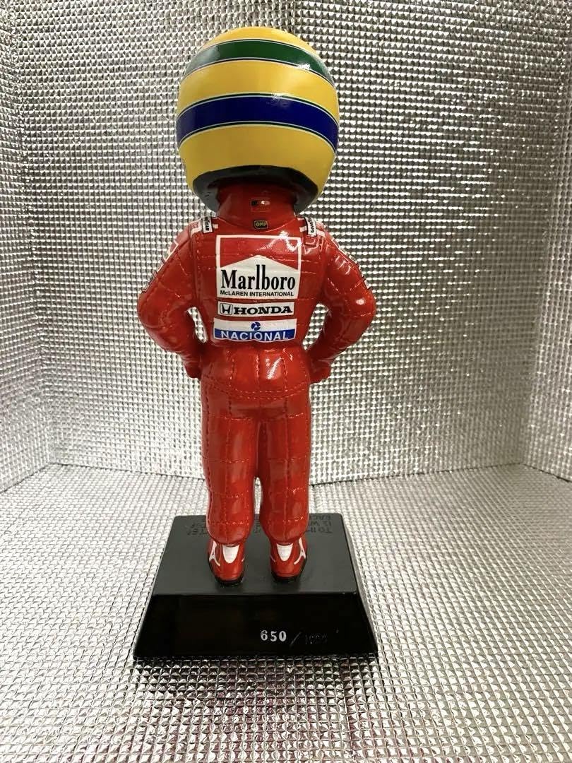 アイルトン・セナ 陶器製 フィギュア 1992年 鈴鹿日本GP 限定1000個