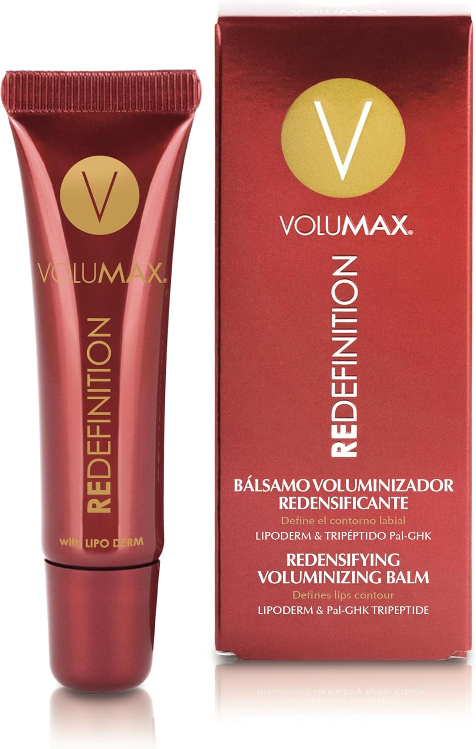 Volumax Redefinition. Anti-aging lip balm, redensifying and anti-wrinkle woman | Define, moisturizes and profil | Vitamin E and Retinol | Improvement production of collagen, 15ml