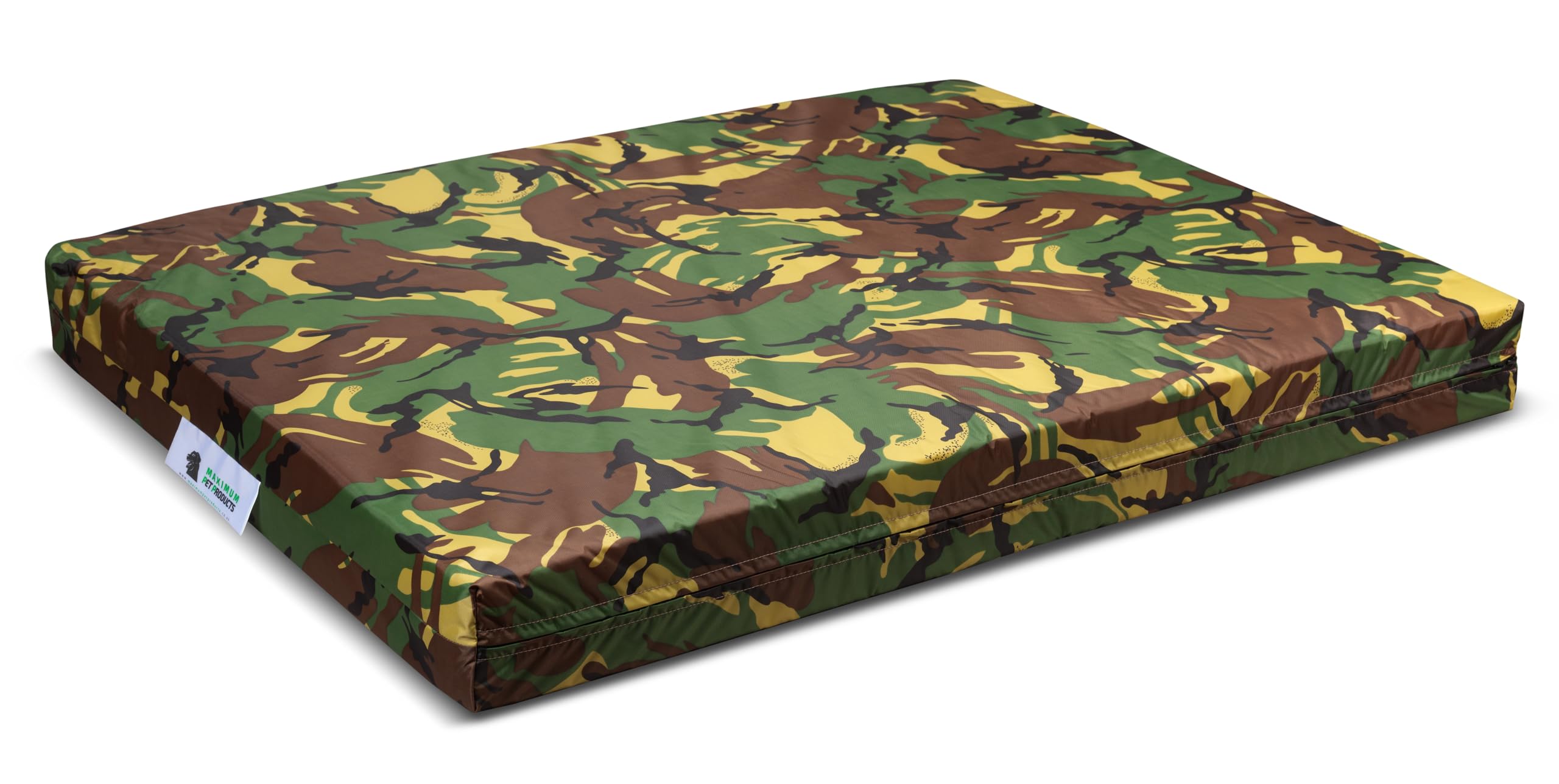 Maximum Pet Products Nylon Zipped Dirty Dog Matt - Waterproof Floor Crate Matt for Dogs, Cats and Small Pets, Various Sizes (camouflage, 100cm x 80cm x 10cm)