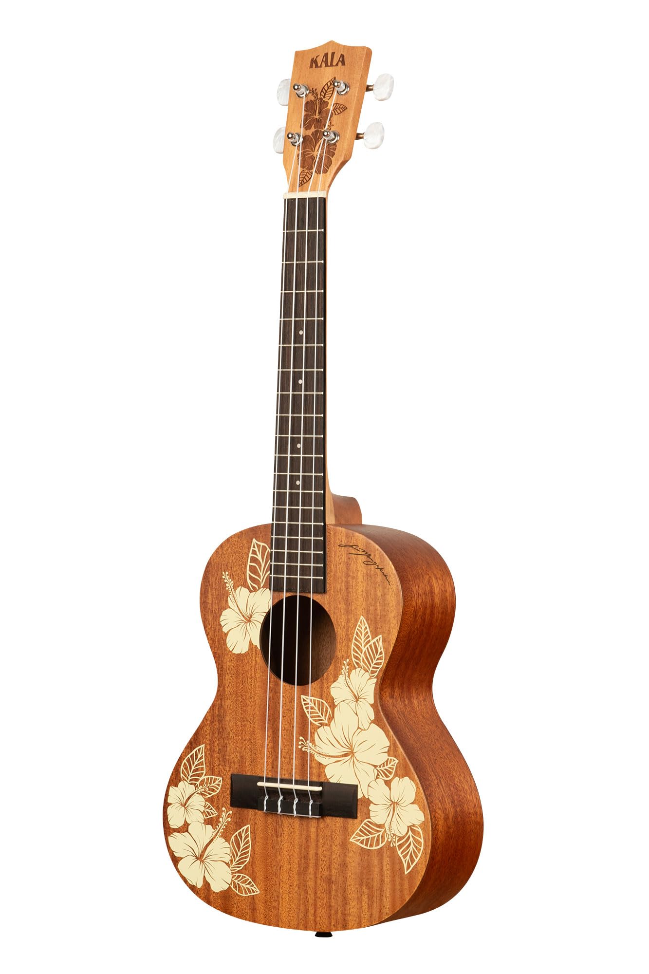 Kala KA-HIBISCUS-T - Ukelele tenor Maori Hibiscus (+ funda)