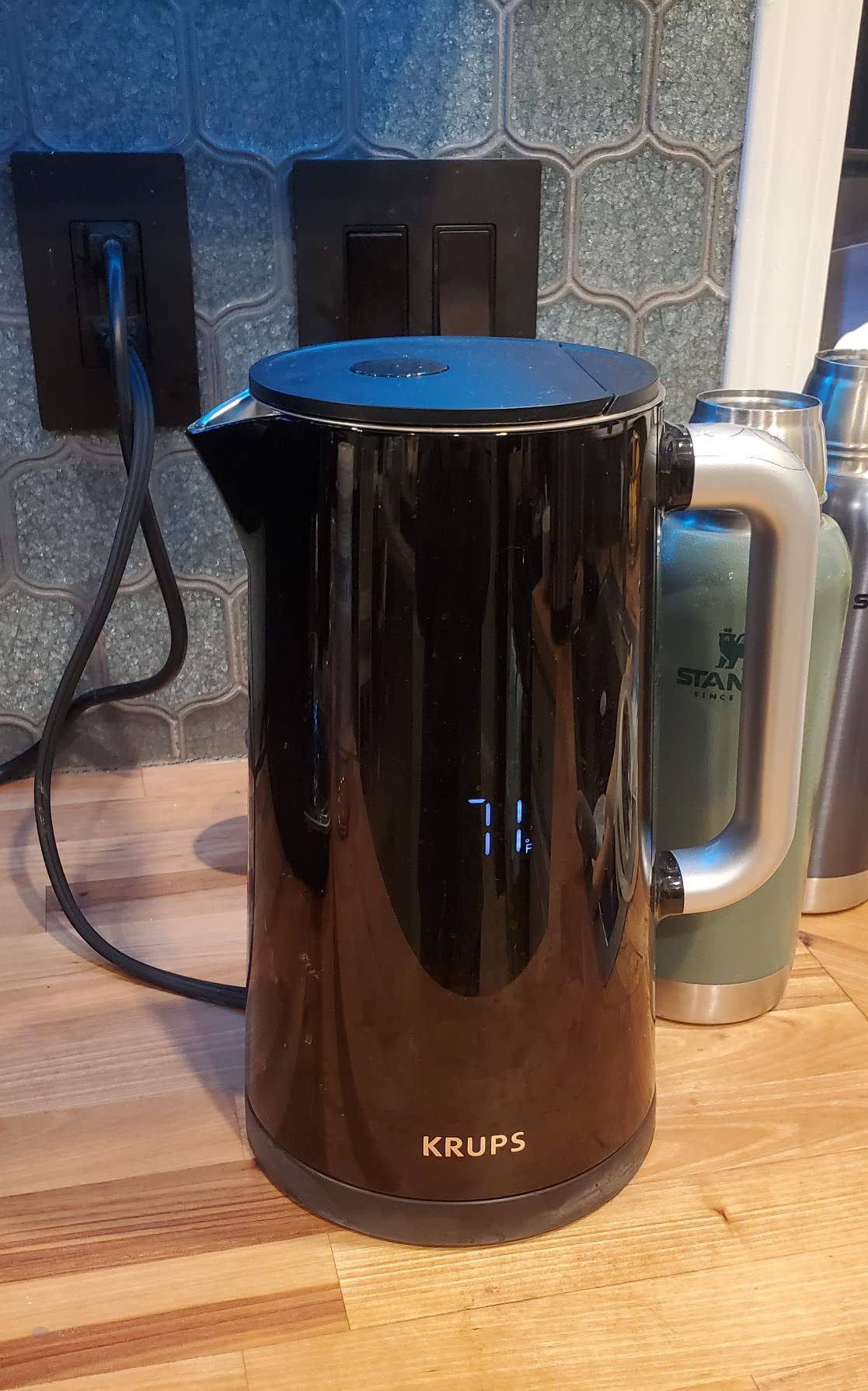 9/mo Finance KRUPS BW801852 Smart Temp Digital Kettle Prepare tea and coffee. Full Stainless