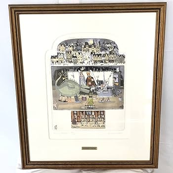 【最終値下げ】グラハム・クラーク「First & Last」銅版画 直筆サイン入 最終値下げ】グラハム・クラーク「First & Last」銅版画 直筆