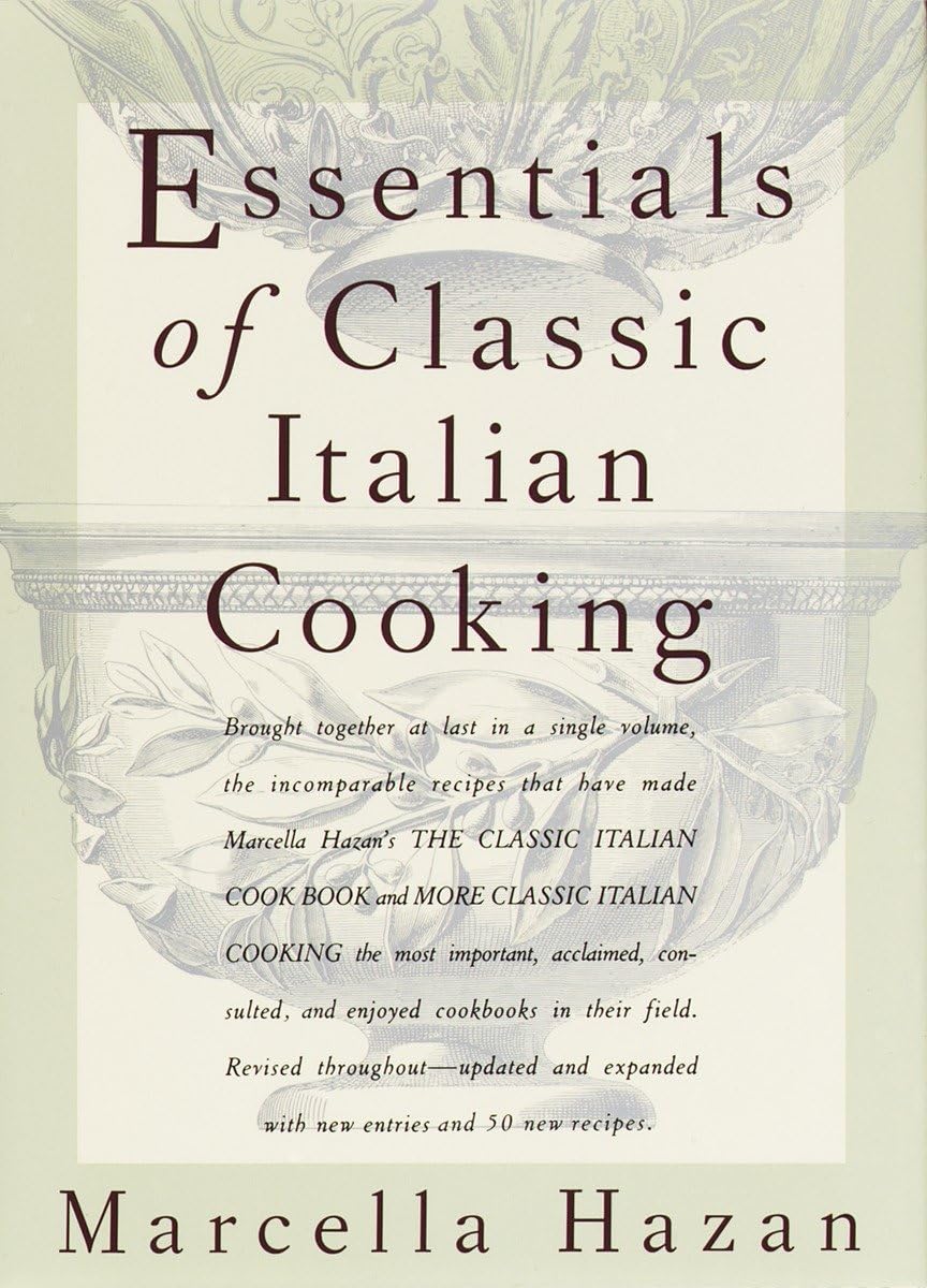 Amazon | Essentials of Classic Italian Cooking: A Cookbook | Hazan ...