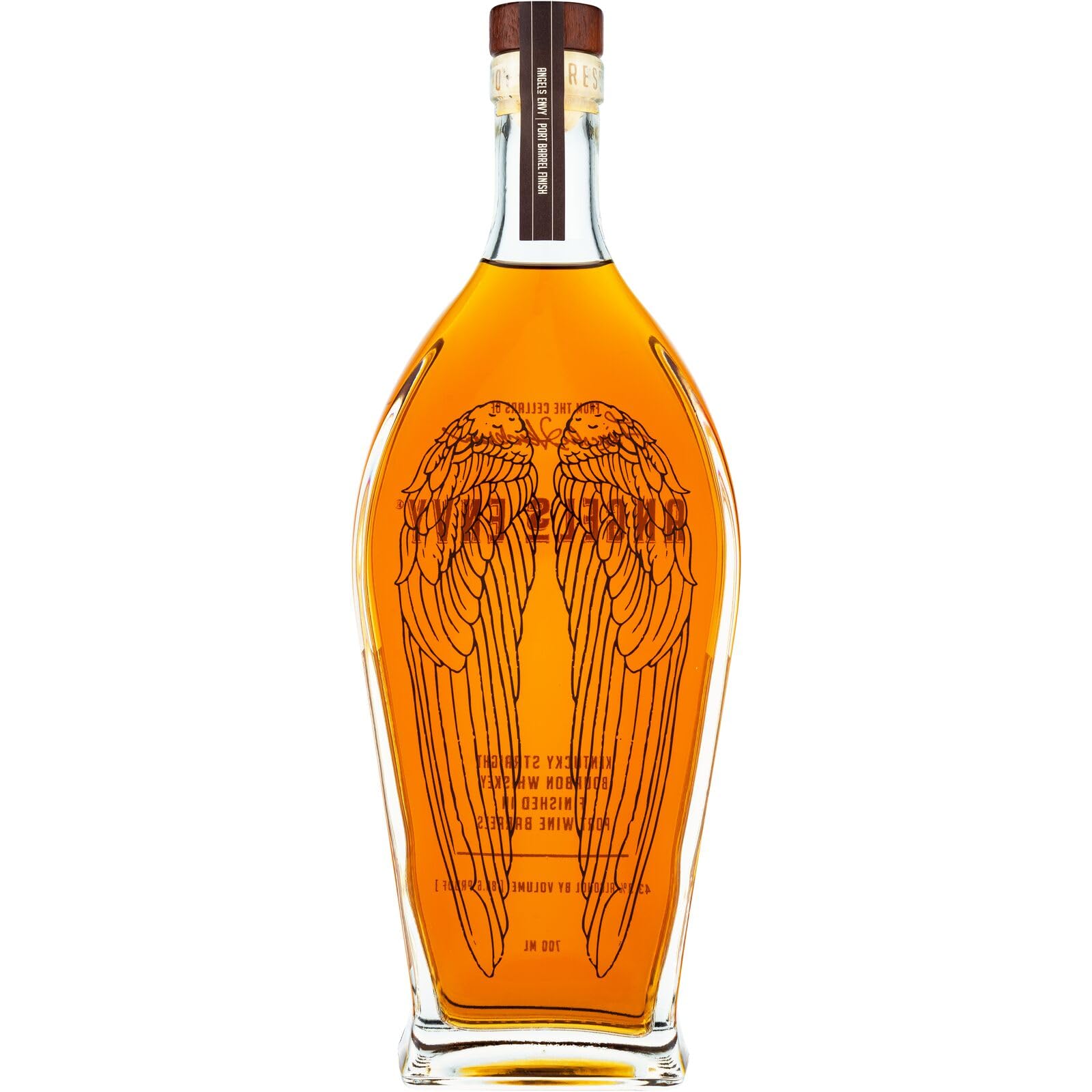 Angel's Envy Kentucky Straight Bourbon Whiskey, 43,3% ABV, 70cl / 700ml, acabado en barricas de vino de Oporto