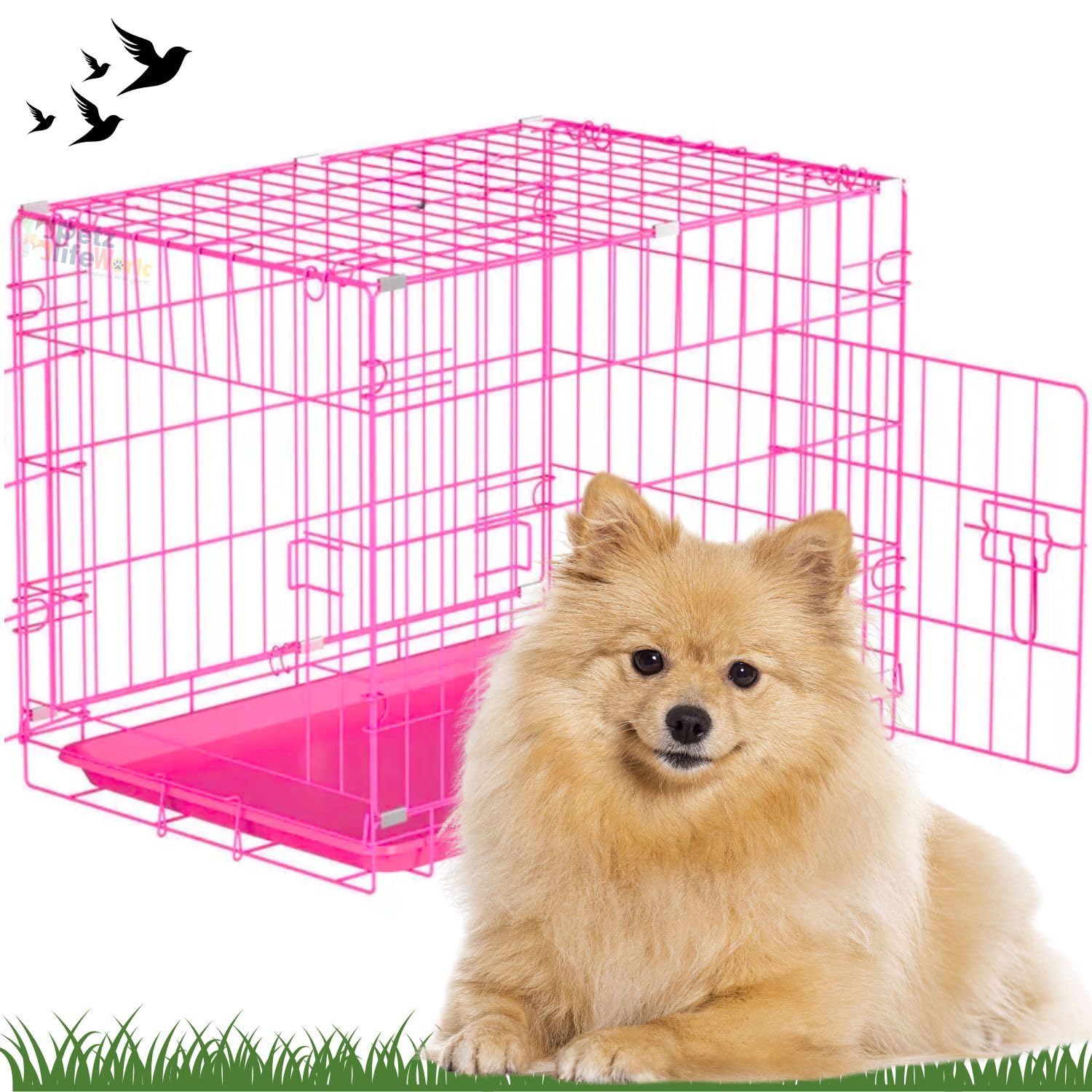 See full amazon price history chart for VAYINATO Petzlifeworld 2 Feet Dog|Puppy|Rabbit|Cat Cage With Easy Cleaning Removable Tray(Pink) VAYINATO Petzlifeworld 2 Feet Dog|Puppy|Rabbit|Cat Cage With Easy Cleaning Removable Tray(Pink) (B09DTG7RZ7) Amazon Price History, Amazon Price Tracker