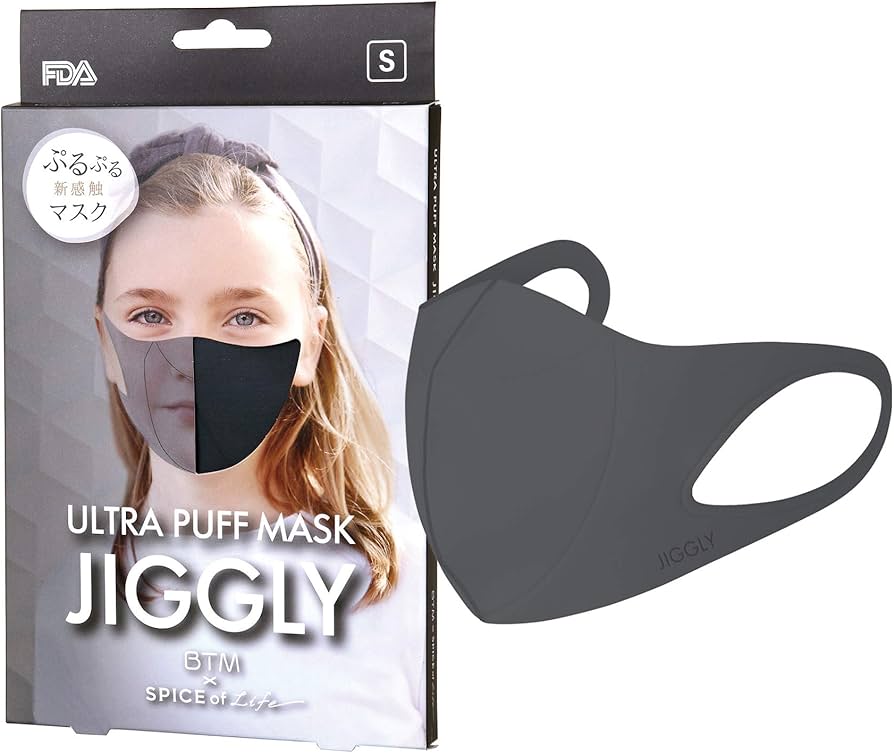 Amazon.co.jp: Spice Of Life JGM1011SGY Jiggly Ultra Puff Mask