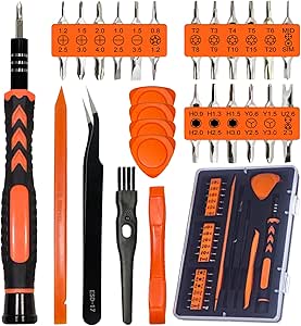 45PCS Precision Screwdriver Set with Case for Electronics and Small Repairs