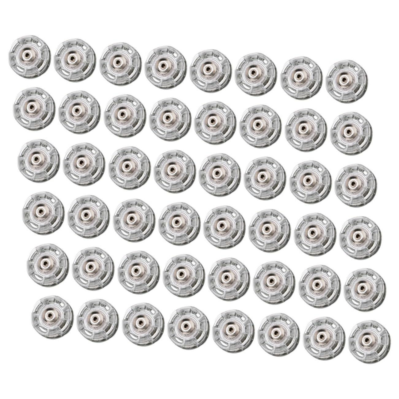 DOITOOL 5 Series Botones De Presión De Plástico Ropa Y Manualidades Accesorios De Botones Diy Y Proyectos De Moda 50 Piezas X 5
