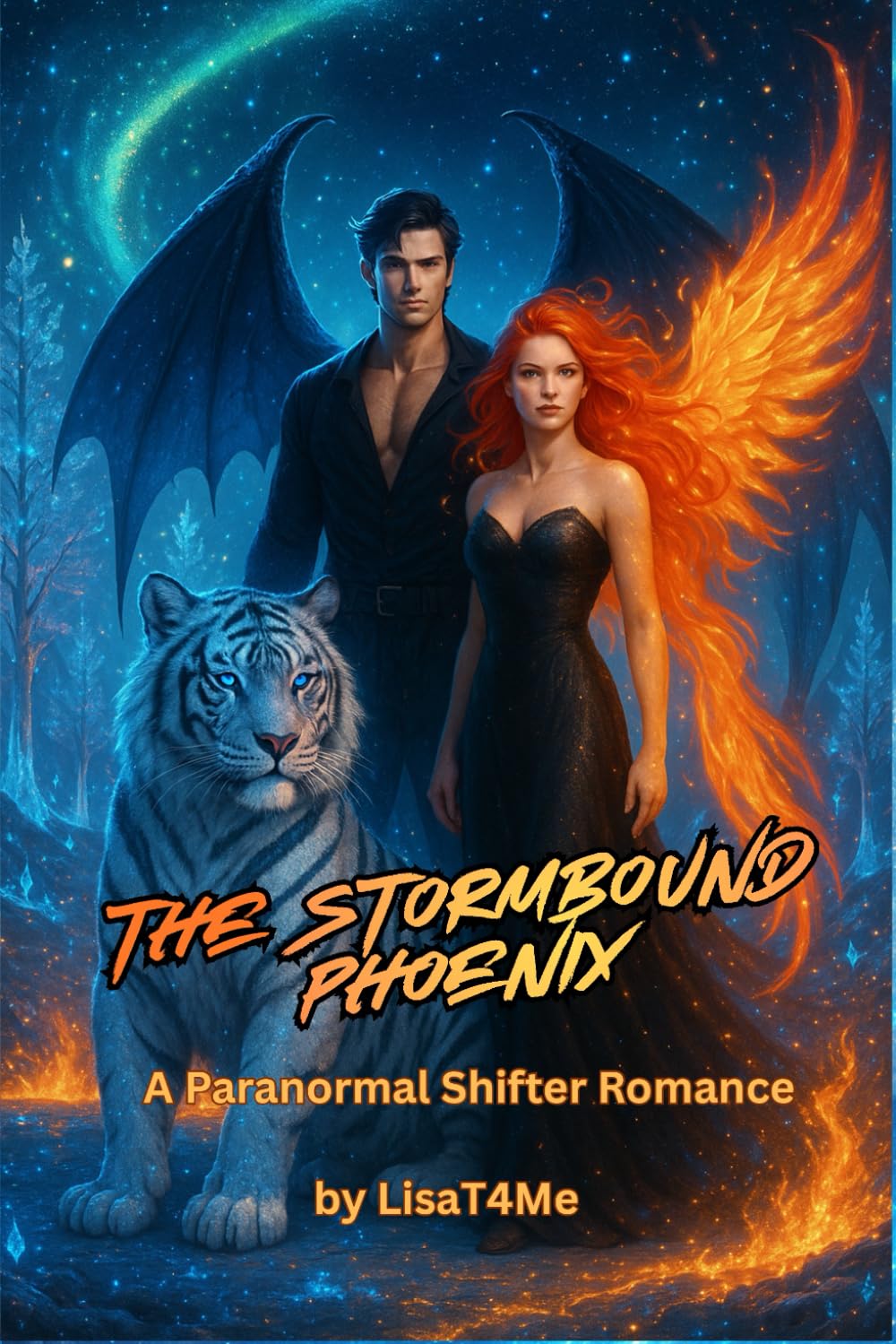 The Stormbound Phoenix: A Paranormal Shifter Romance: A Destiny-Bound Dragon Shifter Romance, Fated-Mates Tale of Magic, Fire, and Forbidden Longing, Slow-Burn Fantasy Romance of Power, Prophecy