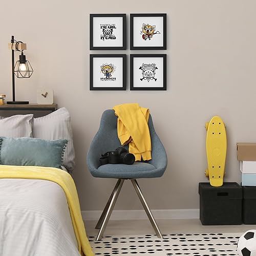 Miniatura 7 de Trends International Gallery Pops Sanrio Aggretsuko - Póster de pared con insignia de Aggretsuko, 12.00 x 12.00 pulgadas, versión de marco negro