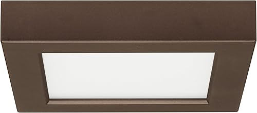 Miniatura 5 de Satco S29327 - Montaje empotrado LED de transición en acabado blanco, 5.50 pulgadas, 5.5 pulgadas