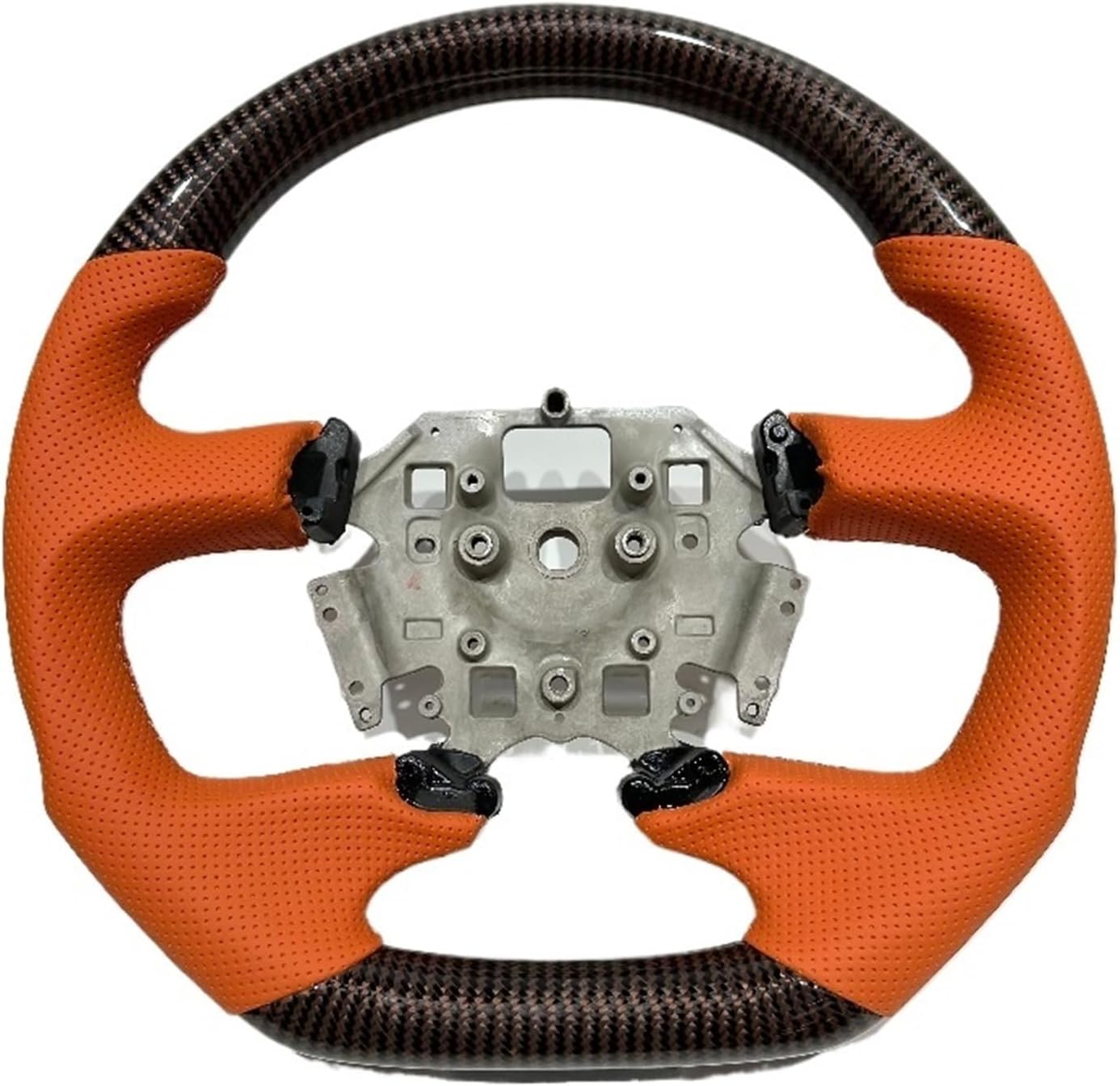 Car Accessories For Falcon FG FGX XR8 Coffee Carbon Fiber Steering Wheel For Ford Xr6 Fg Mk2 Perforated
