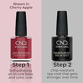 CND Vinylux Longwear Red Nail Polish, Gel-like Shine & Chip Resistant Color, Lobster Roll, 0.5 fl. oz