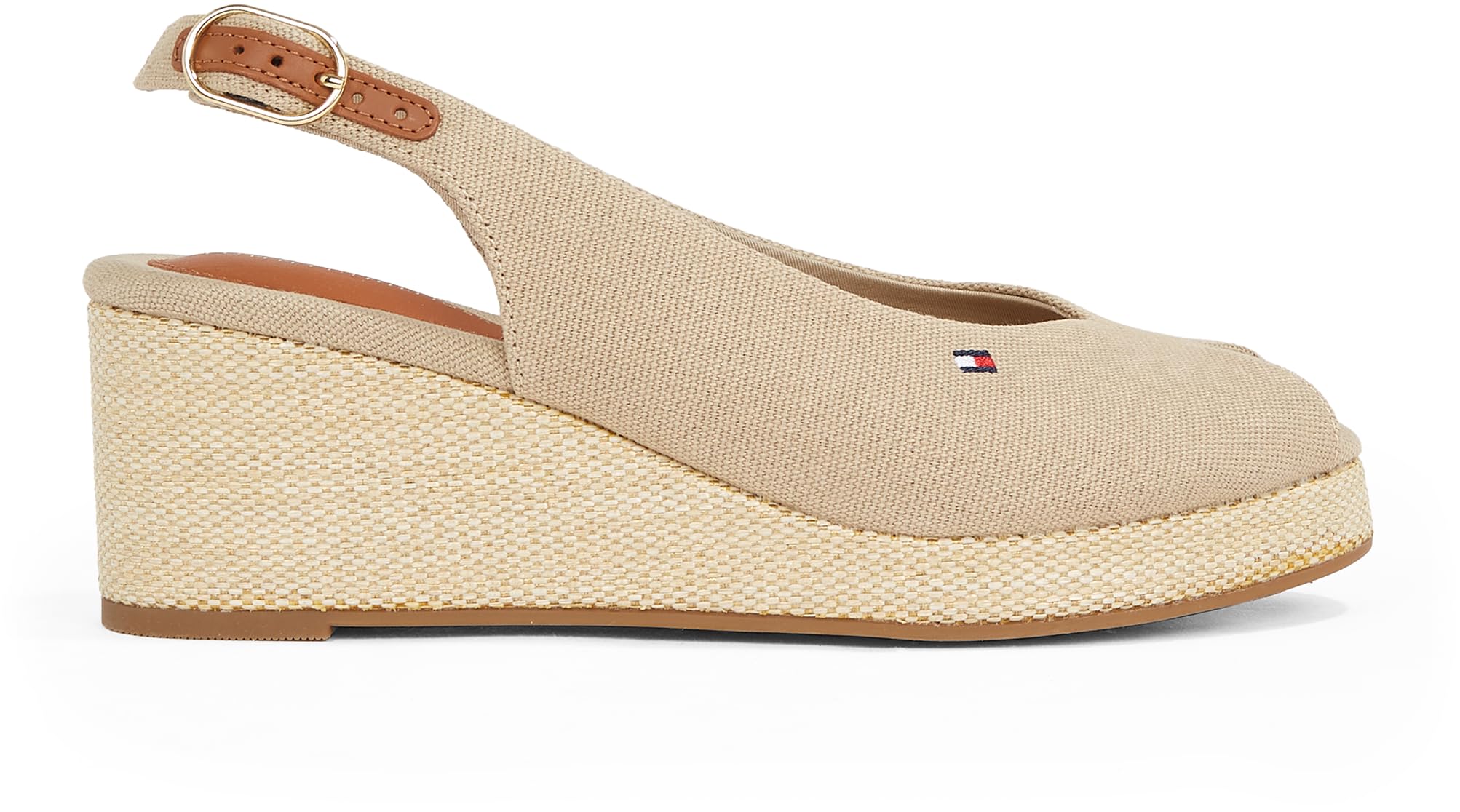 Tommy Hilfiger Flag Mid Wedge Espad Slingback Fw0fw08595 Espadrilles compenséesFemme