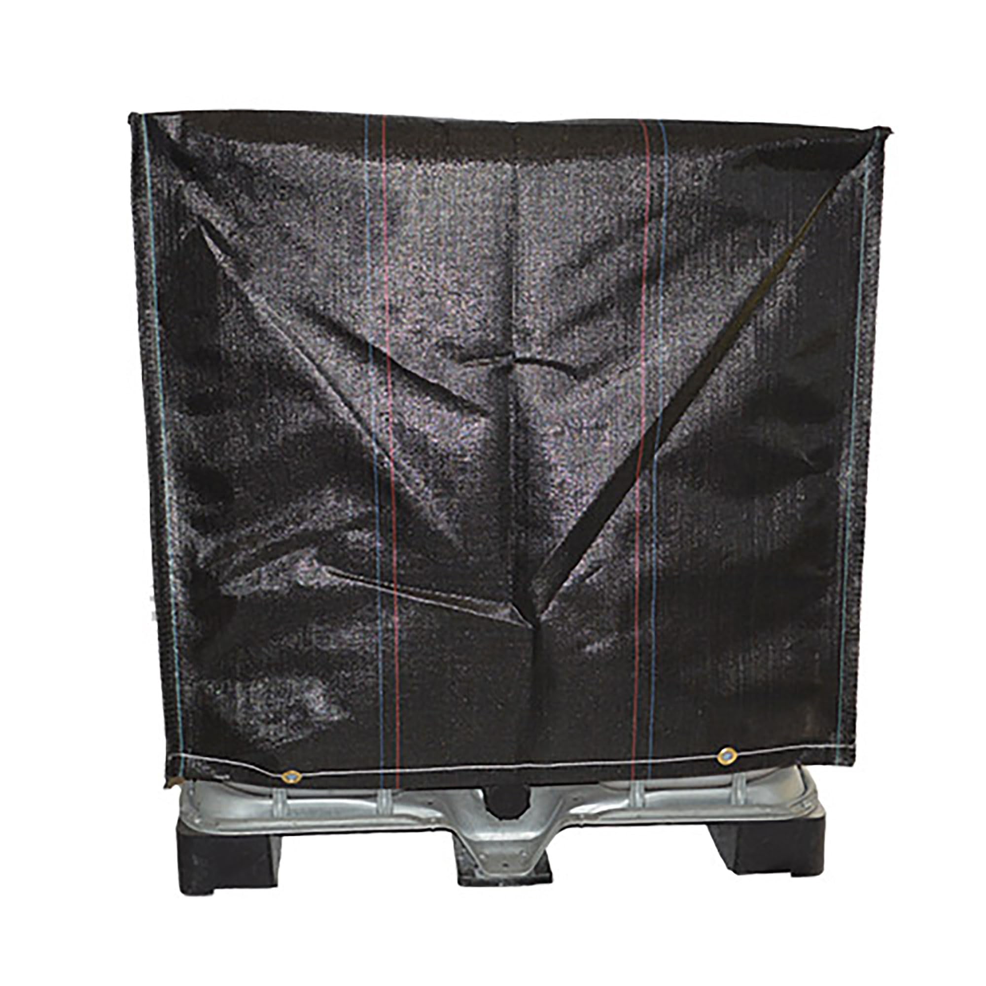 ITP Packaging IBC Tote Cover Reusable Waterproof Jacket Protect from Sun, Dirt, Rain Suitable For Standard 1000 litre IBC | Black