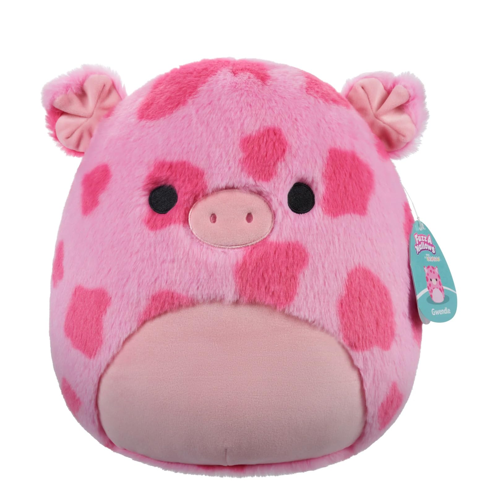 Squishmallows FuzzAMallows Pluche Gwendle the Pig 30 cm - Zeldzaam Exclusief Origineel 2025