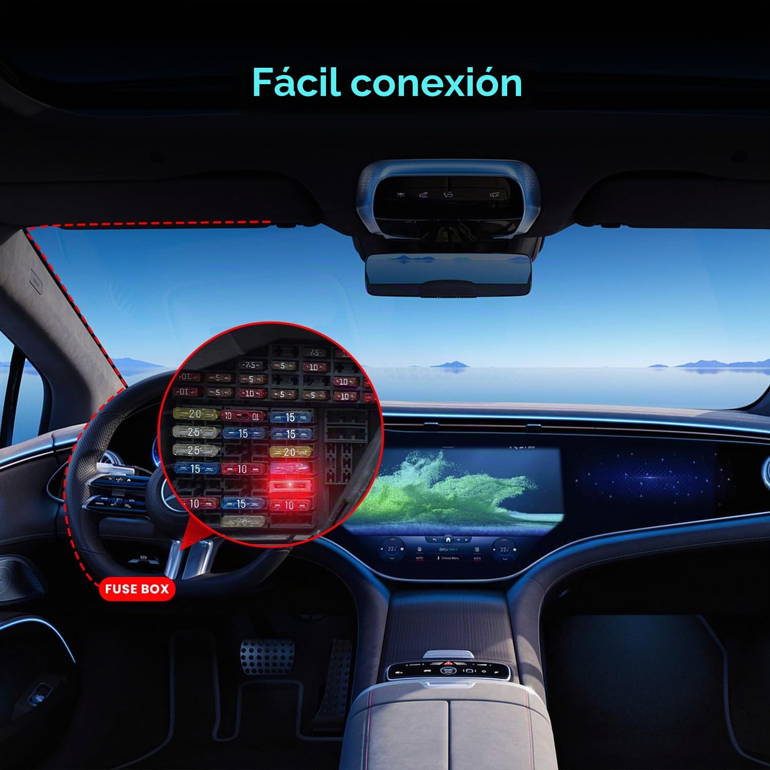 DDPAI Kit Hardwire USB-C para Dashcam | Monitorización Estacionamiento 24h | Convertidor 12V/2A a 5V/3A 3m | Compatible con Z50 Pro/Z60/Z60 Pro/Z90 Pro/Z90 Master