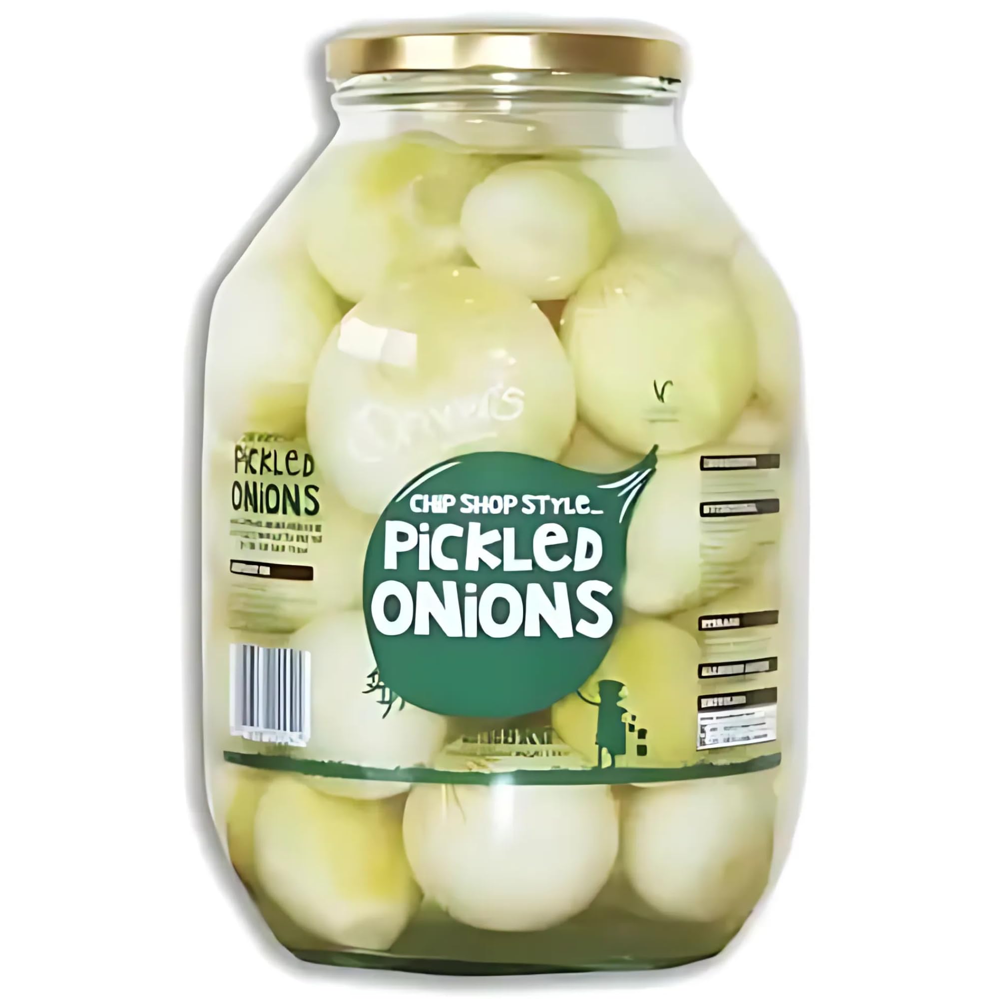 Drivers Pickled Onions Chop Shop Style 2.25kg – Whole Peeled