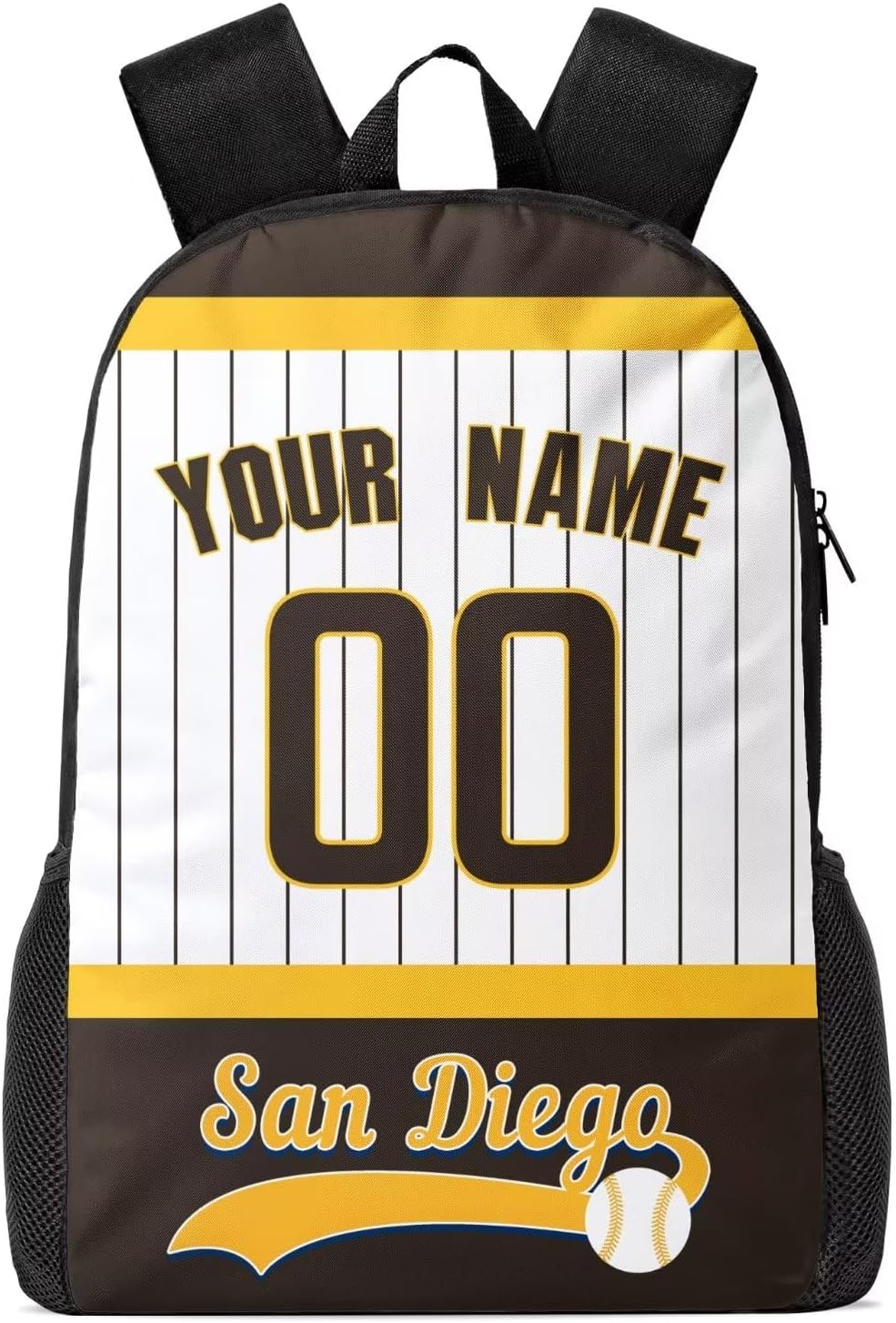 San Francisco Custom Backpack High Capacity,Laptop Bag Travel Bag,Add Personalized Name And Number£¬Gifts For Baseball Fans