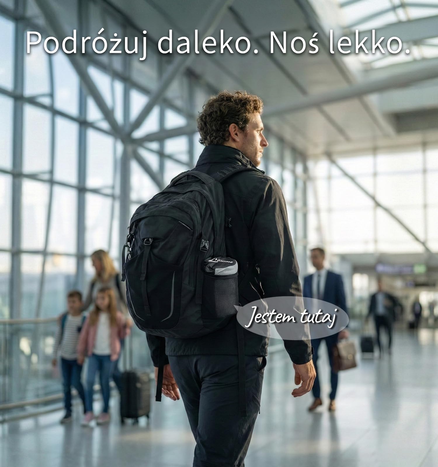 Litume Koc Podróżny Lekki I Oddychający, 170 X 122 Cm Miękki Koc Samolotowy Dla Podróżnych, Składany Koc Kempingowy Z Workiem Do Pociągu, Plecaka, Obozowy, Podróżny (Ciemnoniebieskoszary)