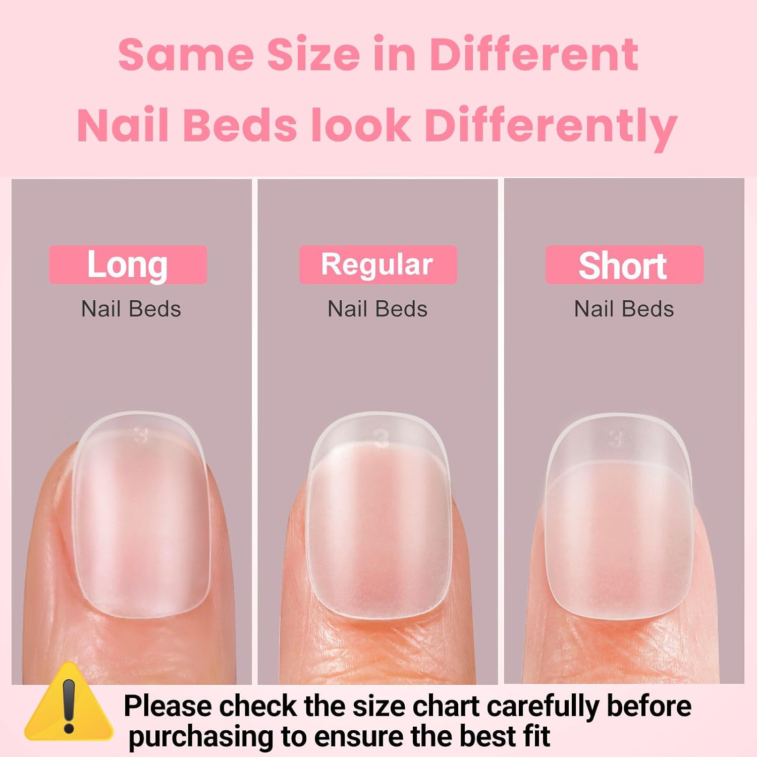 Extra Extra Short Round Gel Nail Tips, SINOKAME Extra Short Press on Fake Nails Clear Round, Full Matte No File Small Petite Child Size Nails for Nail Extension,600 Pcs 13 Sizes with Refills 4&5