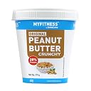 MYFITNESS Original Peanut Butter Crunchy 510 grams | 25g Protein to Boost Energy | Tasty & Healthy Nut Butter Spread | Vegan | Cholesterol Free, Gluten Free | Zero Trans Fat gallery image