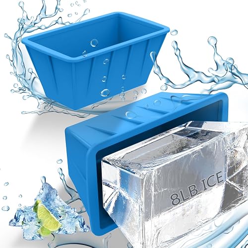 DOGITY Extra Large Ice Cube Molds 2 Pack