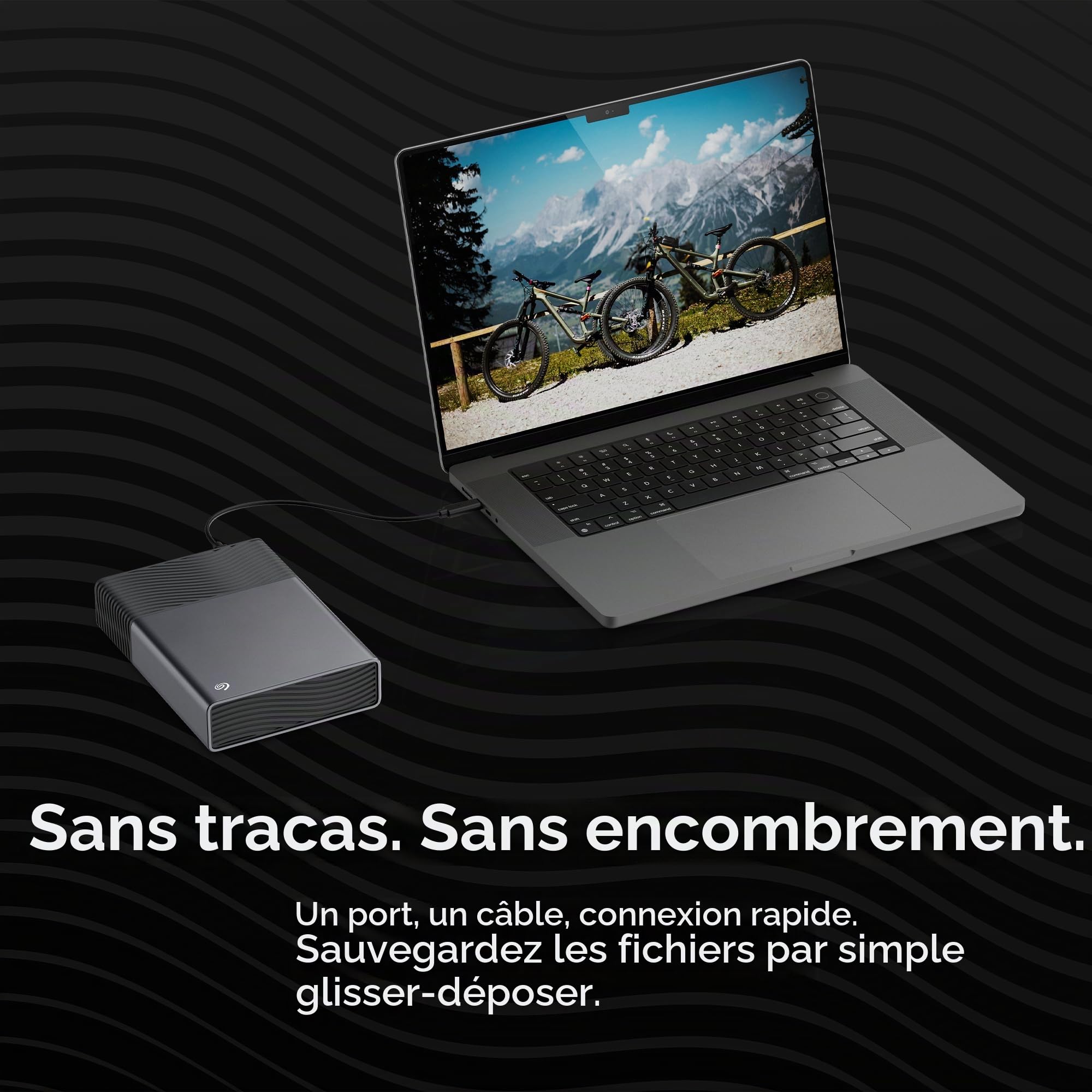 Seagate 8TB One Touch Disque Dur Bureau | USB-C (STNB8000400)