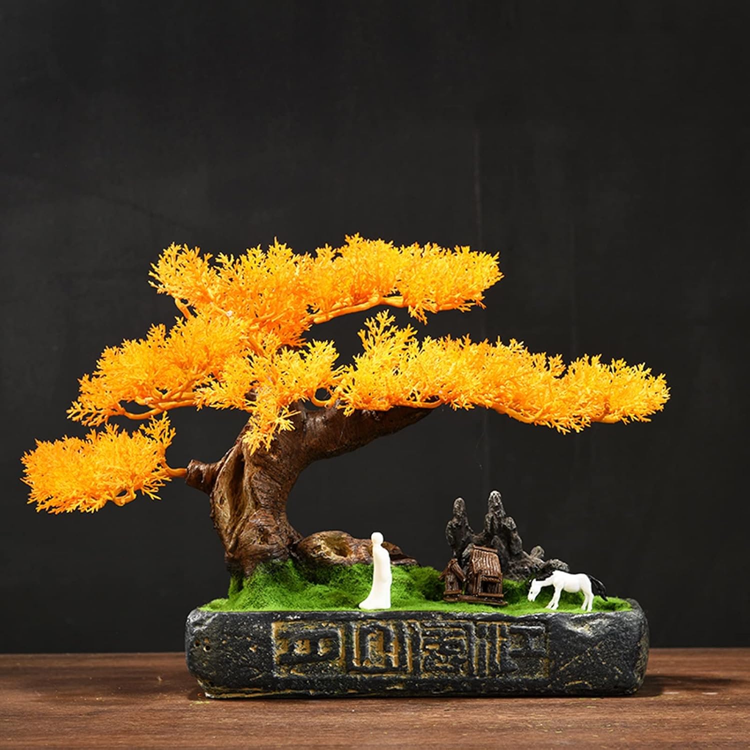 人工植物/盆栽の木 屋内盆栽 松の木 人工鉢植え 観葉植物