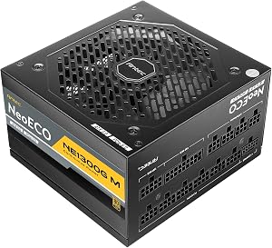 Antec NE1300G M ATX 3.0 Gold Power Supply, 80+ Gold Certified PSU, ATX 3.0 & PCIe 5.0 Compatible Full Modular (NE1300G M ATX 3.0 (1300W))