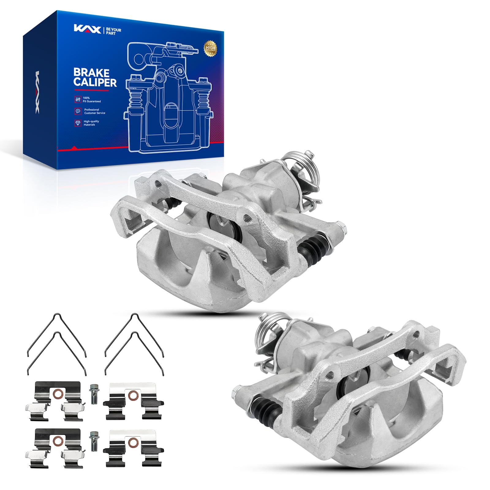 KAX 18B5424+18B5425 Brake Caliper Compatible with Dodge for Dart 2013-2016
